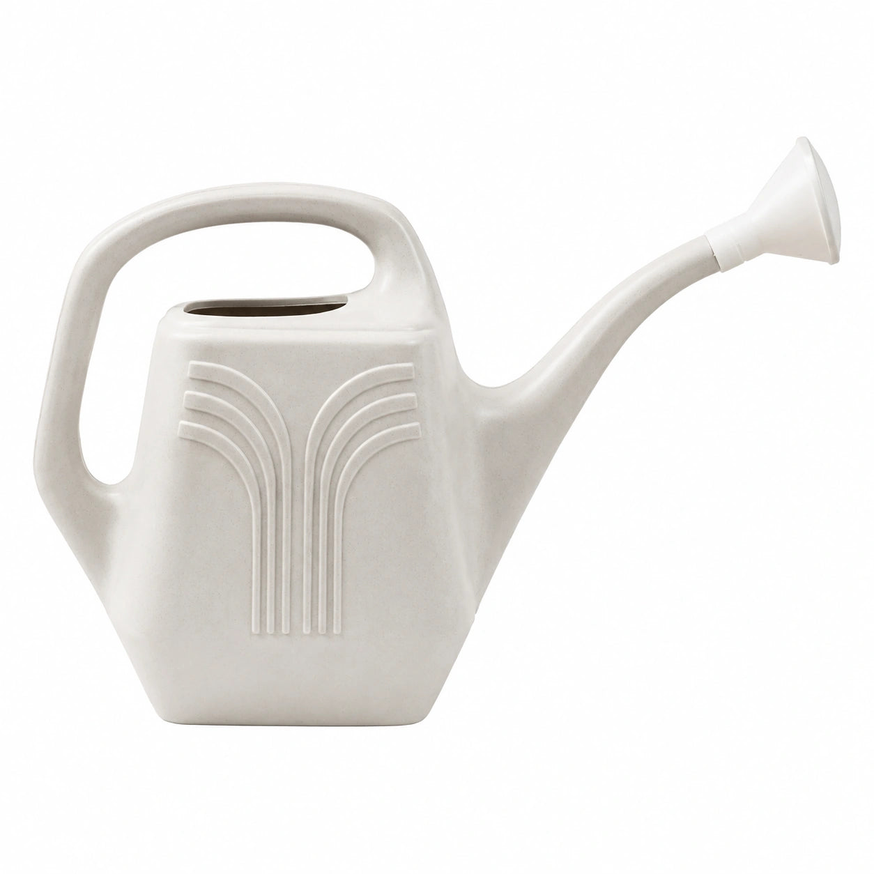Annaffiatoio Elegante in Plastica 5L Bianco