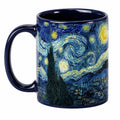 Tazza in ceramica con stampa Notte Stellata - Blu