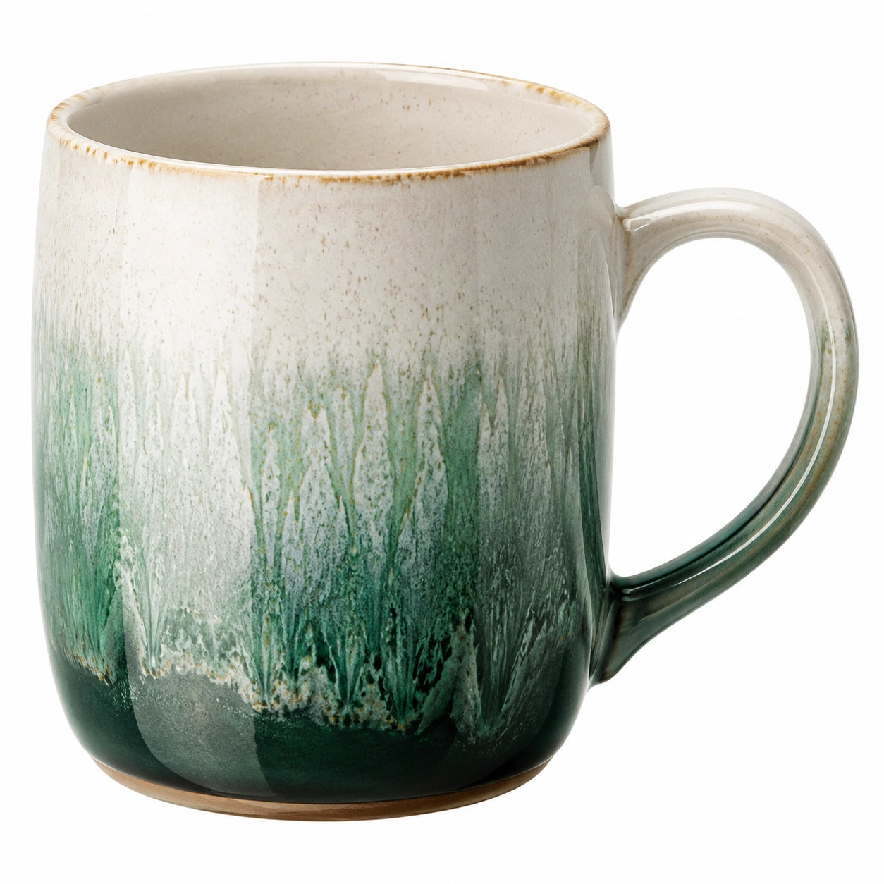 Tazza in Ceramica Verde Sfumato 350ml