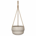 Vaso Sospeso Beige per Piante da Giardino e Balcone